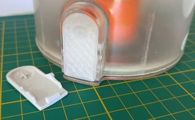 für Xiaomi G9 Ersatztaste Staubbehälter- Entleerung, Waste Button 3D