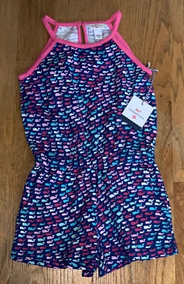 Vineyard Vines Target Collab XL (14/16) Whale Romper