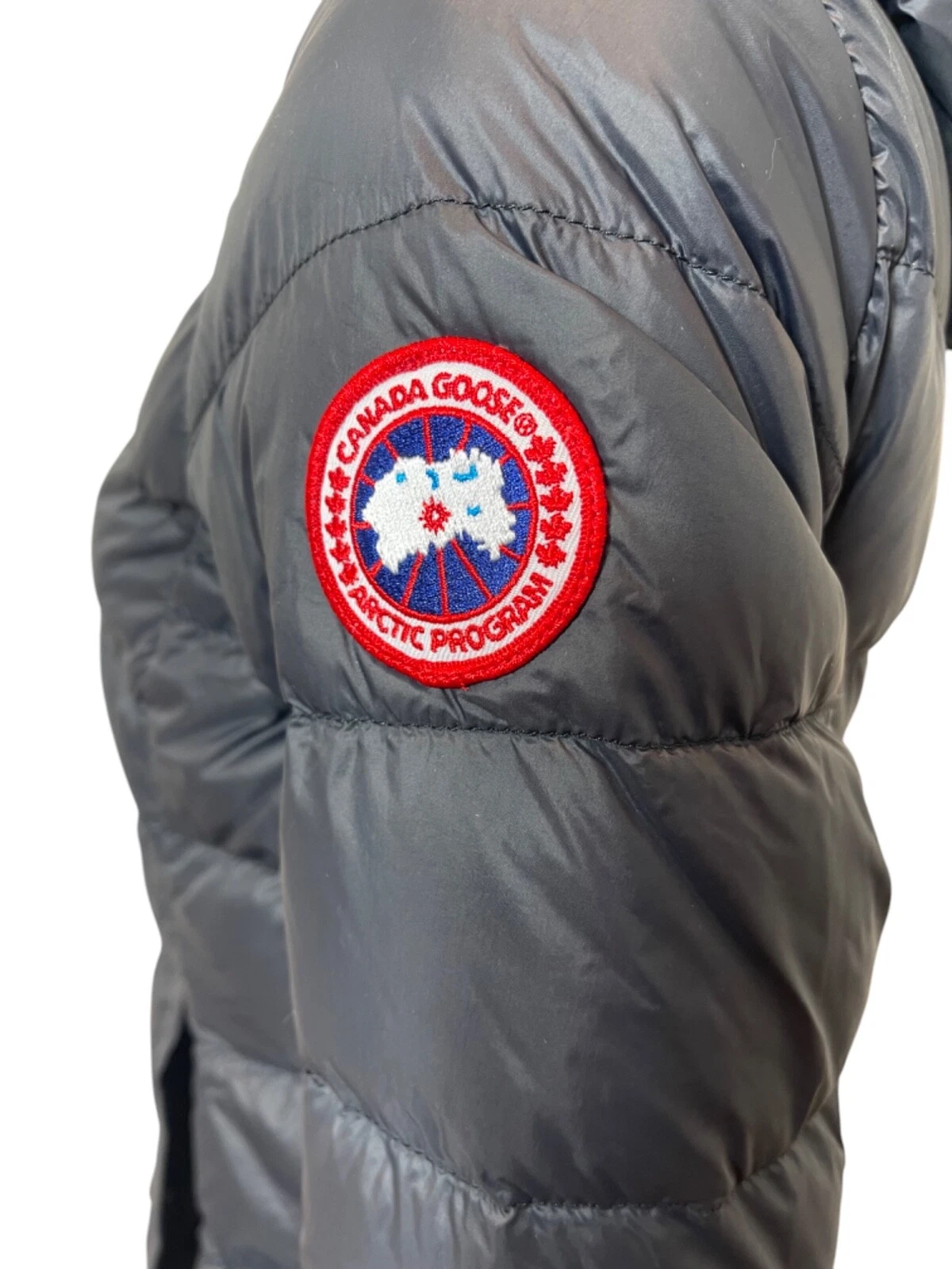 Canada Goose Giacca Donna Abbott con Cappuccio Nero Taglia XS