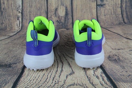 Nike Akamai Golf Spikeless Golf Shoes Blue/Yellow 818732-401 Womens multi size - Picture 5 of 12