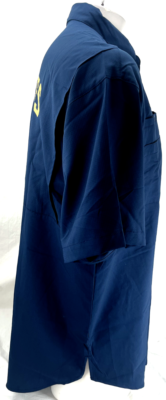 Chemise Columbia Tamiami Pour Homme - Milwaukee Brewers MLB - Manches Courtes - Taille M - Neuve