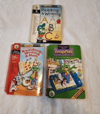 LeapFrog Lot of 3 Books NO CARTRIDGES Reading