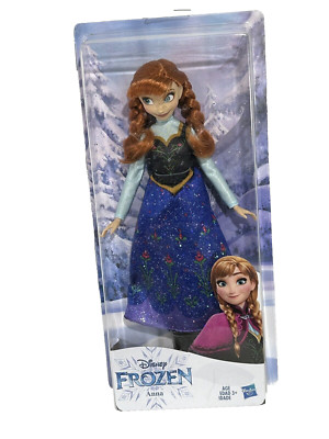 NEW Hasbro Disney Frozen Classic Fashion Anna Doll - Ships Fast