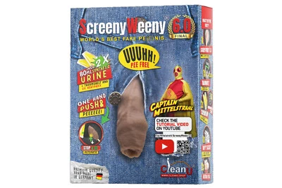 Screeny Weeny "Beauty" LGBTQ FTM STP silicone Weeny Packer CleanU pene finto
