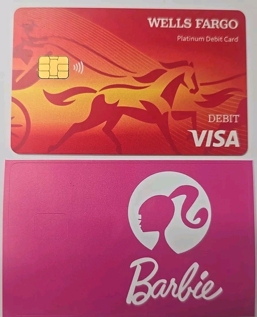 Mattel - Barbie Credit Card Skin Cover - Wrap Decal Pre-Cut Sticker #6