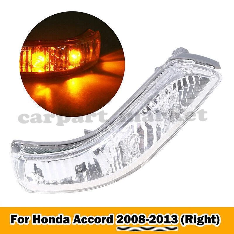 Right Side Mirror Turn Signal LED Light for 05~12 Acura RL KB1/2 Accord 2008~13 - Image 2 of 4