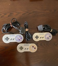Great Offer!! LOTE 3 SNES Super Nintendo Original Controller Original!!