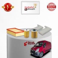 Inspektionskit Filter Opel Movano B 2.3 Cdti 110KW 150CV 2015->