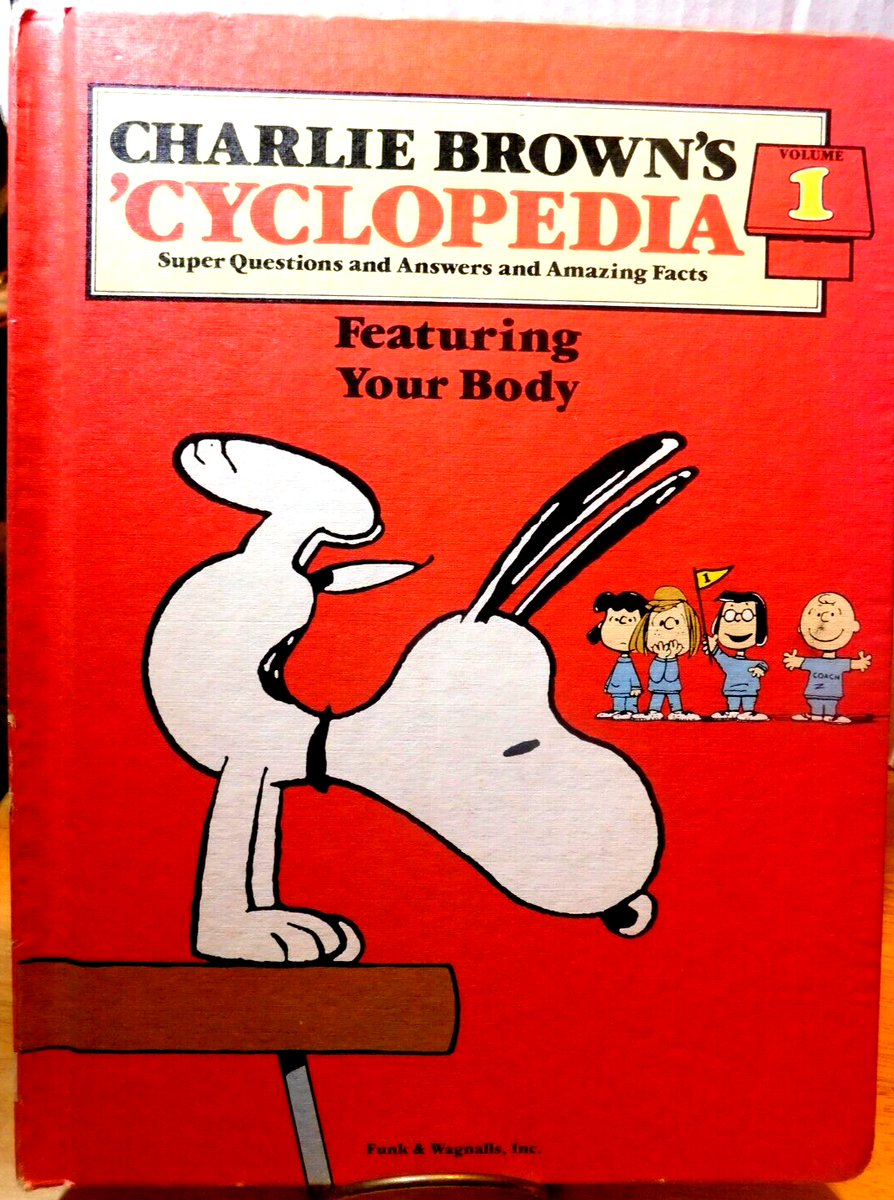 Charlie Brown's Cyclopedia 1980.1990年代 Charlie Brown's Cyclopedia~Volume #1 Book Featuring Your Body 1980