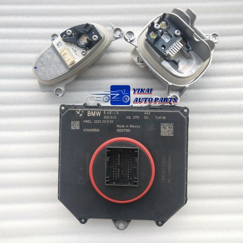 2018 BMW X3 G01 Adaptive LED Headlight Turn Signal Lightsource DRL Control Unit - Picture 4 of 7