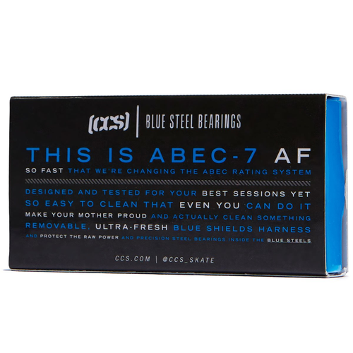 CCS Premium Skateboard Bearings - ABEC 7 and Ceramic (8 Pack, ABEC 7) - Picture 4 of 12