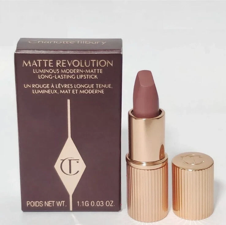 Charlotte Tilbury Matte Revolution ‘Walk Of No Shame" Mini Lipstick (1.1g) BNIB