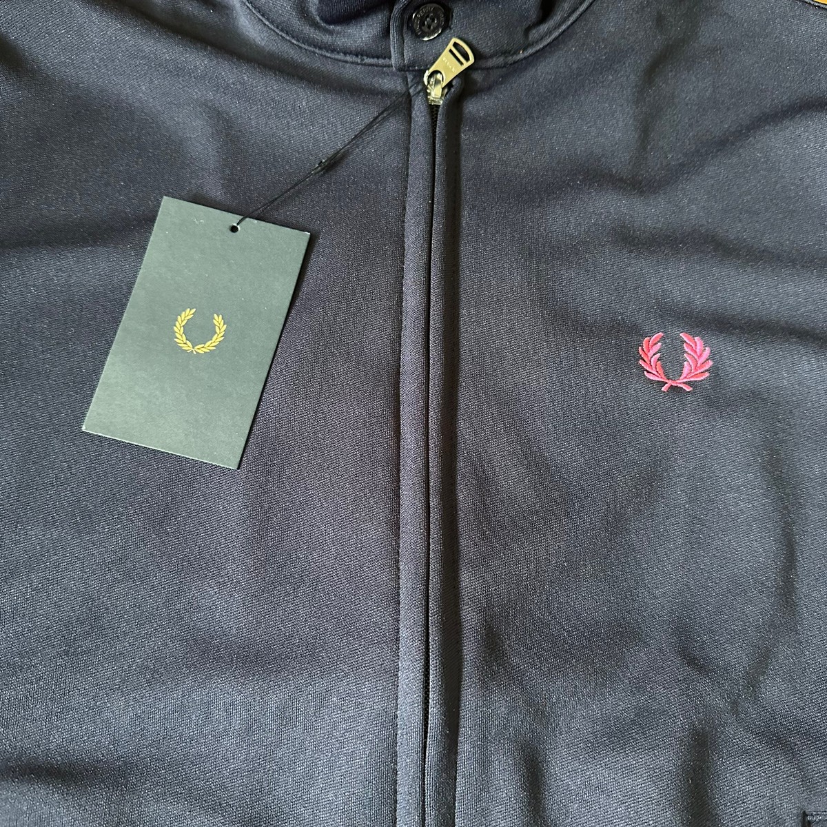 New FRED PERRY Made In Japan Stand Collar Neck Track Jacket New FRED PERRY Made In Japan Stand Collar Neck Track Jacket