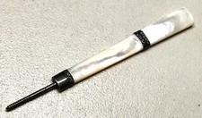 Vintage Antique Sterling Silver Parasol Umrella Walking Stick Cane Handle Old