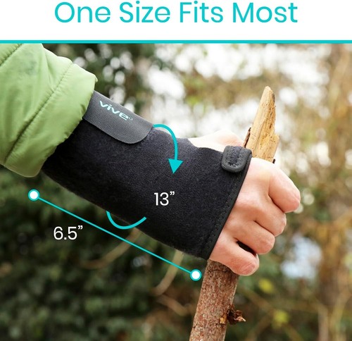 VIVE Wrist Brace - Carpal Tunnel & Tendonitis Support, Pain Relief - Adjustable. - Picture 10 of 14