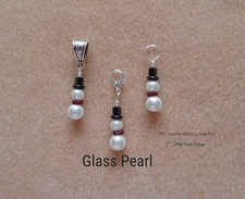 Beaded Snowmen Charms Bracelet Pendant DIY Jewelry Making Bail Lobster Claw Loop