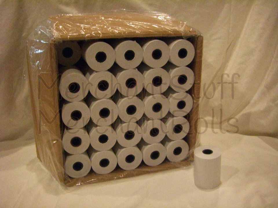 MERCHANTROLLS PAX S80 Thermal Paper ***50 Rolls***