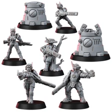 Wargames Exclusive Greater Good Gaijin Troopers KT2 (7U) 28mm Tau Empire