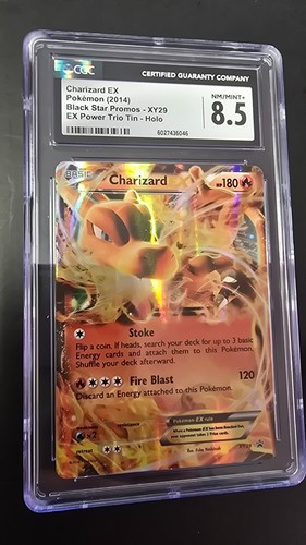 Charizard-EX graded CGC 8.5 for sale on eBay
