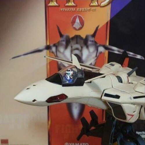 Yamato MACROSSPLUS Macross Plus YF-19 Isamu Dyson aircraft used item Japan - Picture 1 of 10