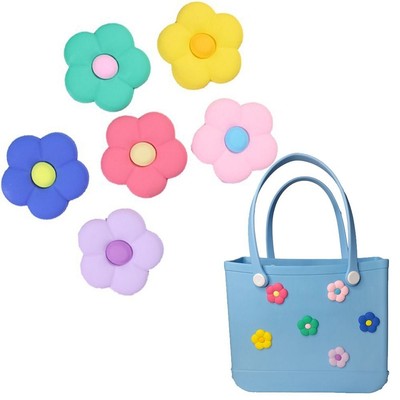 Gummi-Strand tasche Strand tasche Zubehör Charms DIY Strand Totes Dekoration