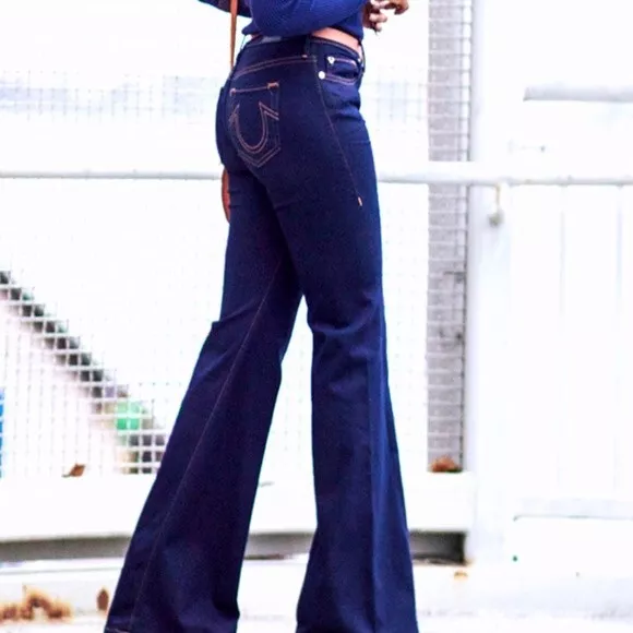 True religion cheap twisted seam jeans