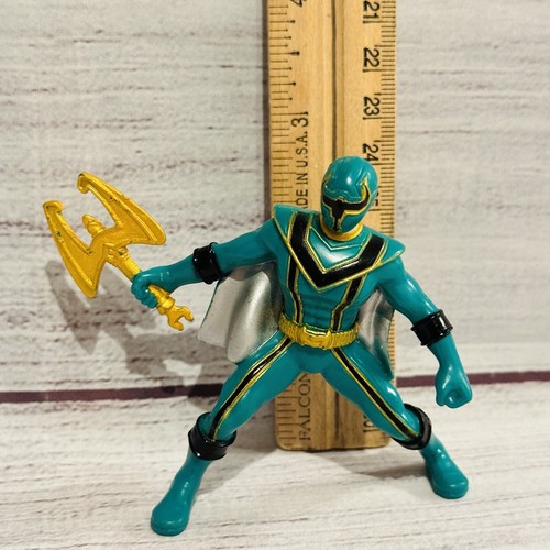 Power Rangers Mystic Force Green Ranger PVC Figure 3in 2005 Bandai - Picture 6 of 6