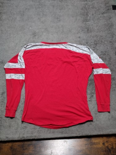 Houston Rockets Shirt Womens Large NBA Bling Shiny Diamonds Long Sleeve - Picture 13 of 13