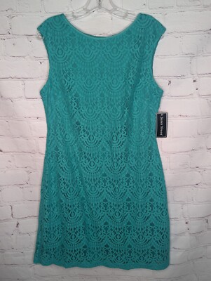 Jessica Howard Teal Green Lace Overlay Lined Sheath Dress Womens Size 12 | eBay Jessica Howard Teal Green Lace Overlay Lined Sheath Dress Womens Size 12 | eBay