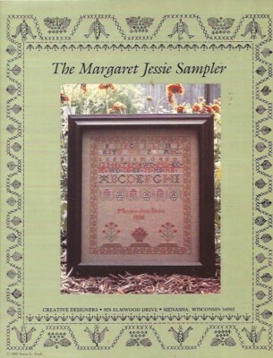 Creative Designers/Susan Coyle The Margaret Jessie Sampler Cross Stitch Pattern