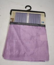 Kashi Home SP021341 Rena Sheer Curtain Panel w Rod Pocket 55"W x 84"L