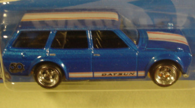 Hot Wheels '71 Datsun Bluebird wagon 50th Favorites 2018 new in