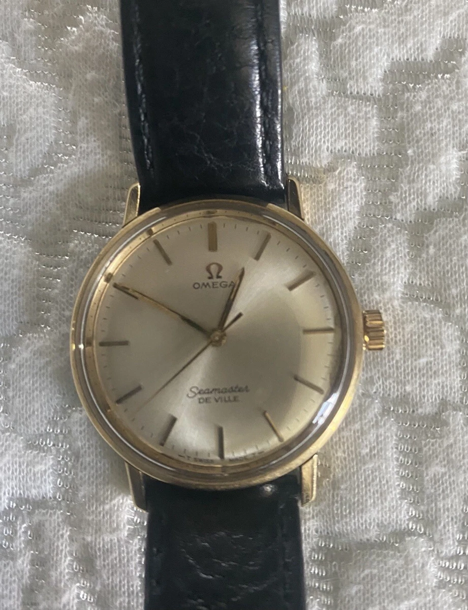PRICE REDUCED Omega Seamaster De Ville Gold Mens Authentic