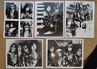 Vintage Collectable Kiss B&W Glossy Photos Rock Band Rare (5)