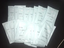 Lot Of 20 Busy Co. Soothing Large Body Cleansing Cloth Calm Line Unscented