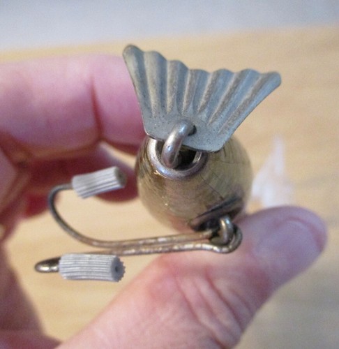 VINTAGE FISHING Lure~"CREEK CHUB BAIT CO"~Beautiful Ca 1930 WAGTAIL~Glass Eyes~ - Picture 5 of 10