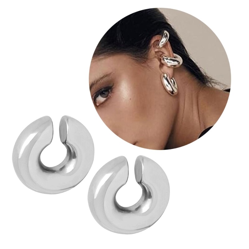 Trendy Exaggerated Ear Cuff Earrings for Party or Everyday Wear