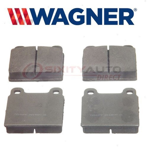 Wagner Brake Front Disc Brake Pad Set for 1978-1979 Porsche 930 - Braking no