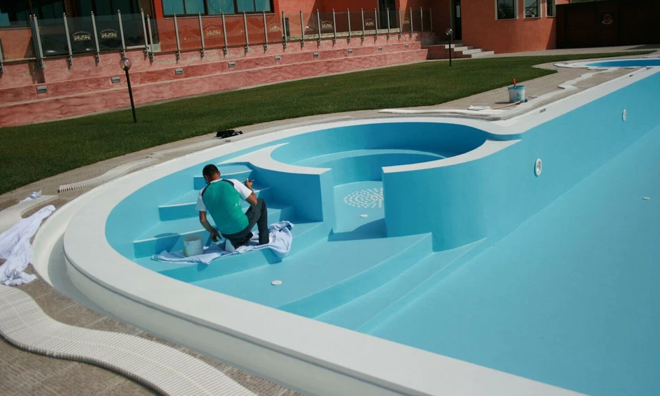 VERNICE SMALTO PER PISCINE AL CLOROCAUCCIU TUTTI I COLORI RAL - NCS 5 KG - Immagine 4 di 4