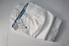 Tommy Bahama Pants Boracay Solid Flat Front White T115496 New 38x32 38 Waist