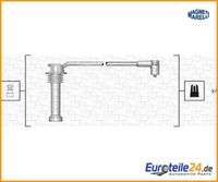 ZüNdleitungssatz Magneti Marelli 941318111142 FüR Ford Puma