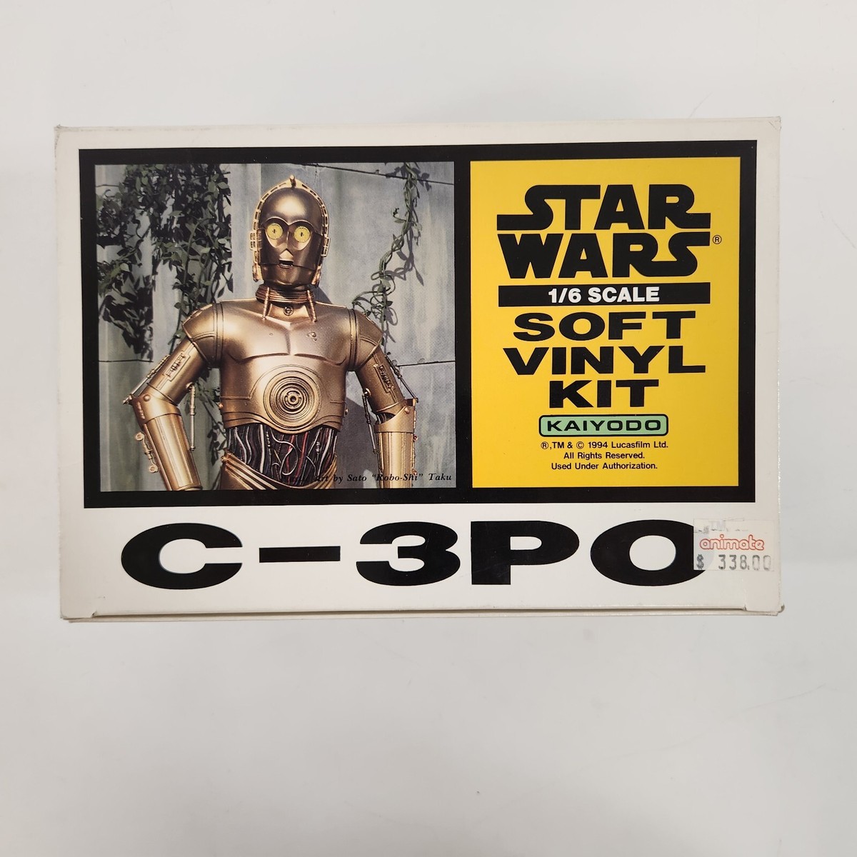 Paulo seity スターウォーズ Star Wars 1/6 Scale C-3PO Soft Vinyl Kit Kaiyodo 1994