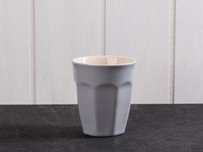 IB Laursen MYNTE Cafe Latte Becher Grau Keramik Geschirr FRENCH GREY 250 ml