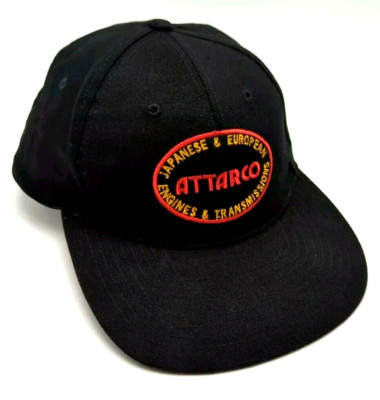ATTARCO ENGINES & TRANSMISSIONS  hat black adjustable snapback cap *NEW*
