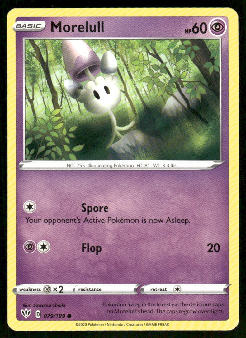 Morelull 079/189 - Darkness Ablaze - Common NM