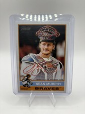 2025 Topps Heritage Sean Murphy Real One Red Ink Auto /76 #ROA-SM