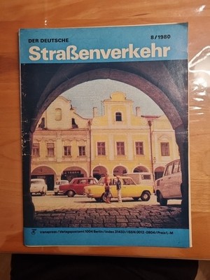 Der deutsche Straßenverkehr 8/80 Lada Vergaser Zündverteiler, Zastava