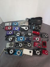 Lot of 26 Vivitar Other Digital Cameras Untested Selling For Parts Only