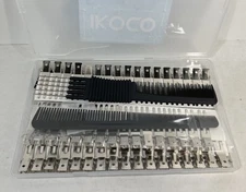 Double Prong Curl Clips, IKOCO 50 Pcs Pins Curls Setting Section Hair Clips M