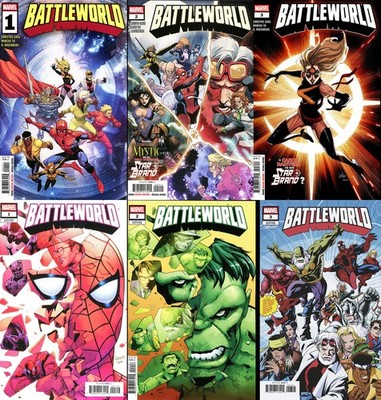 Battleworld (Issues #1 to #3 inc Variants, 2025)